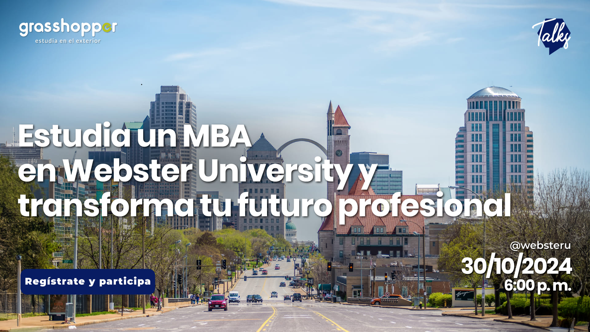 Estudia un MBA con Webster University en EEUU