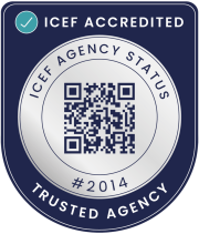 ICEF ACCREDITED. TRUSTED AGENCY